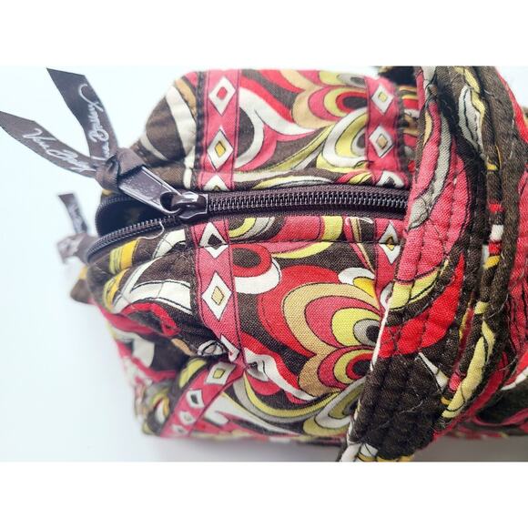 Vera Bradley Puccini Duffle Barrel‎ Bag Tote Small 11" Length Excellent - Picture 2 of 6